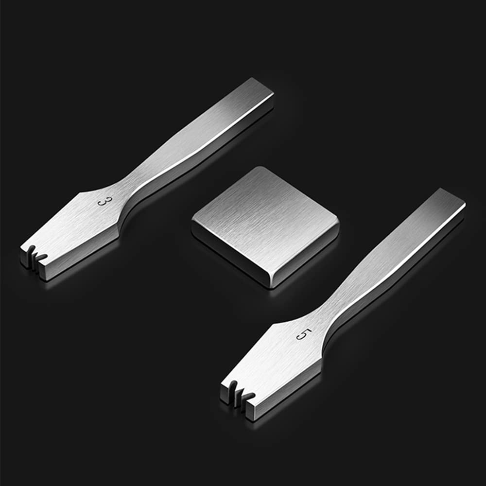2Pcs Zipper Teeth Remover Stainless Steel Zipper Repair DIY Leather Craft Tools with 1 Block A
2Pcs Zipper Teeth Remover Stainless Steel Zipper Repair DIY Leather Craft Tools with 1 Block A