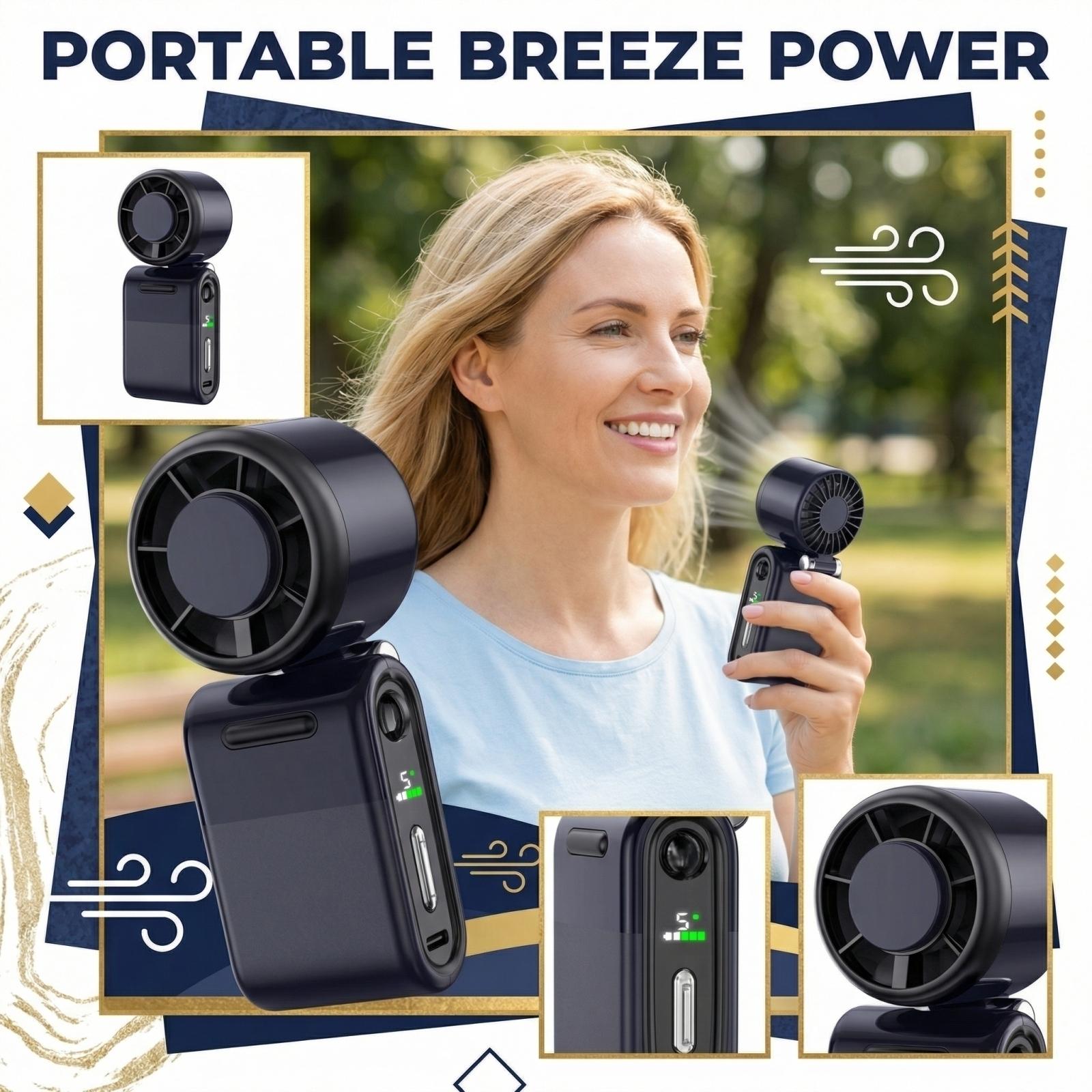 Portable Handheld Fan – Compact Yet Powerful, Rechargeable Fan With 5 Speed Settings, Perfect For Outdoor Travel And As A Gift For Both Men And Women. One Size
Portable Handheld Fan – Compact Yet Powerful, Rechargeable Fan With 5 Speed Settings, Perfect For Outdoor Travel And As A Gift For Both Men And Women. One Size