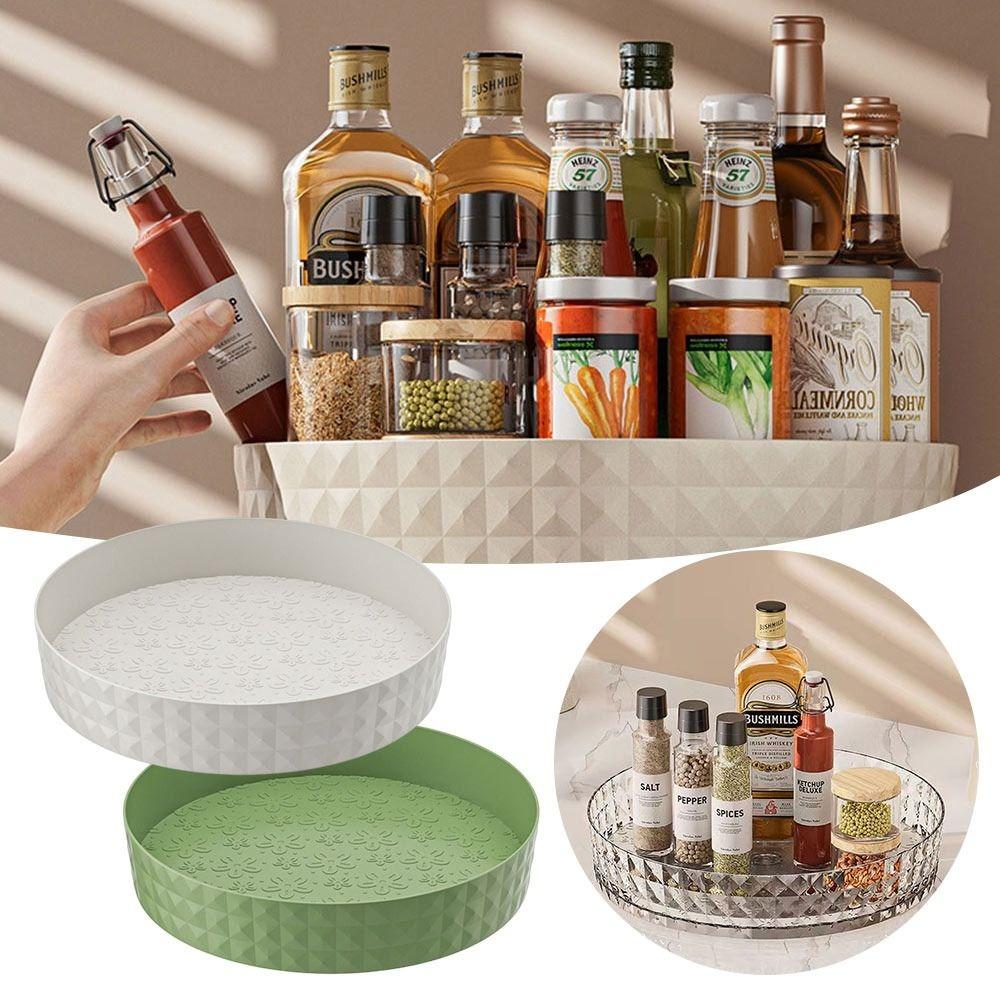 Non-slip Fruit Tray Large Capacity Spice Round Rack New Kitchen Cabinet Cosmetic Display білий
Non-slip Fruit Tray Large Capacity Spice Round Rack New Kitchen Cabinet Cosmetic Display білий