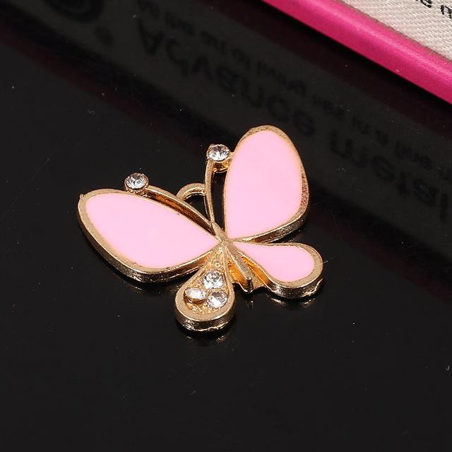 Engood 100Pcs Alloy Butterfly Rhinestone Buttons Sewing Trim & Embellishments Craft Buckles for DIY Wedding Hair Accessories рожевий
Engood 100Pcs Alloy Butterfly Rhinestone Buttons Sewing Trim & Embellishments Craft Buckles for DIY Wedding Hair Accessories рожевий
