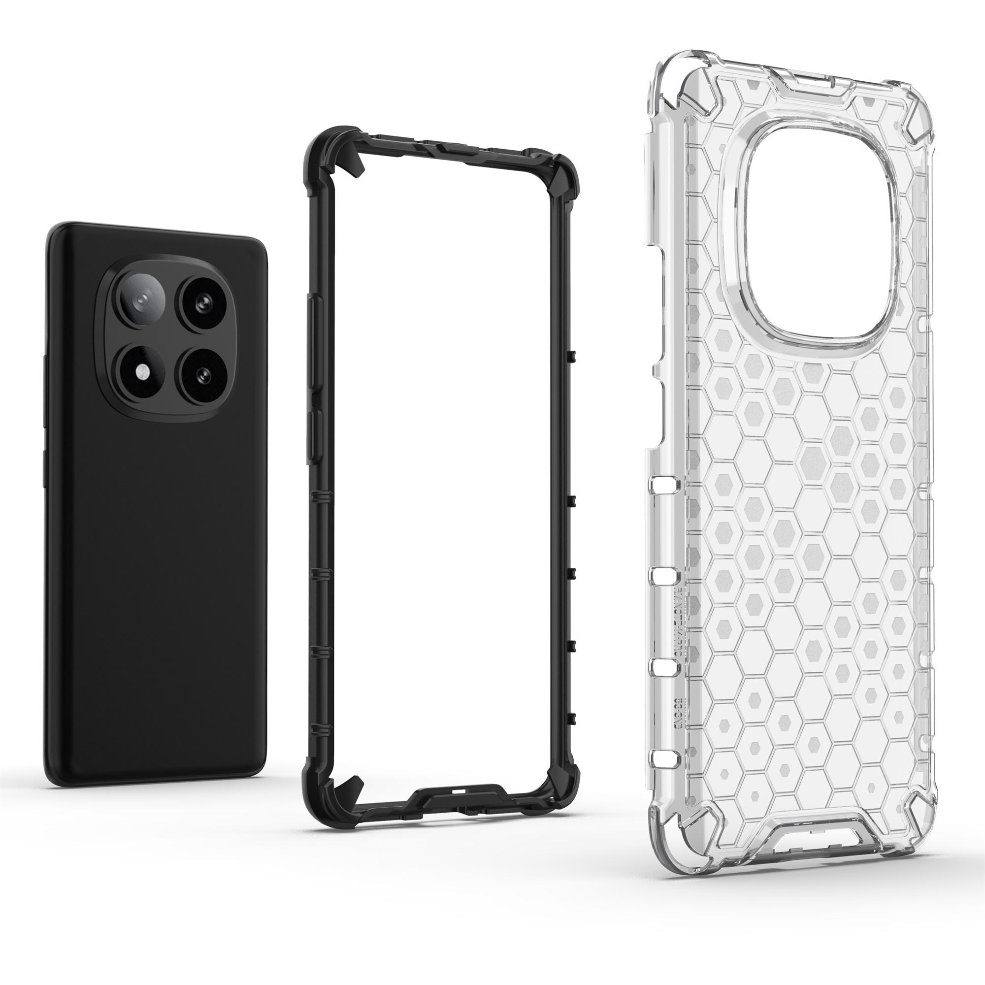 For Xiaomi Redmi Note 14 Pro 5G/Poco X7 5G Case PC+TPU Phone Cover Honeycomb Shape Black
For Xiaomi Redmi Note 14 Pro 5G/Poco X7 5G Case PC+TPU Phone Cover Honeycomb Shape Black