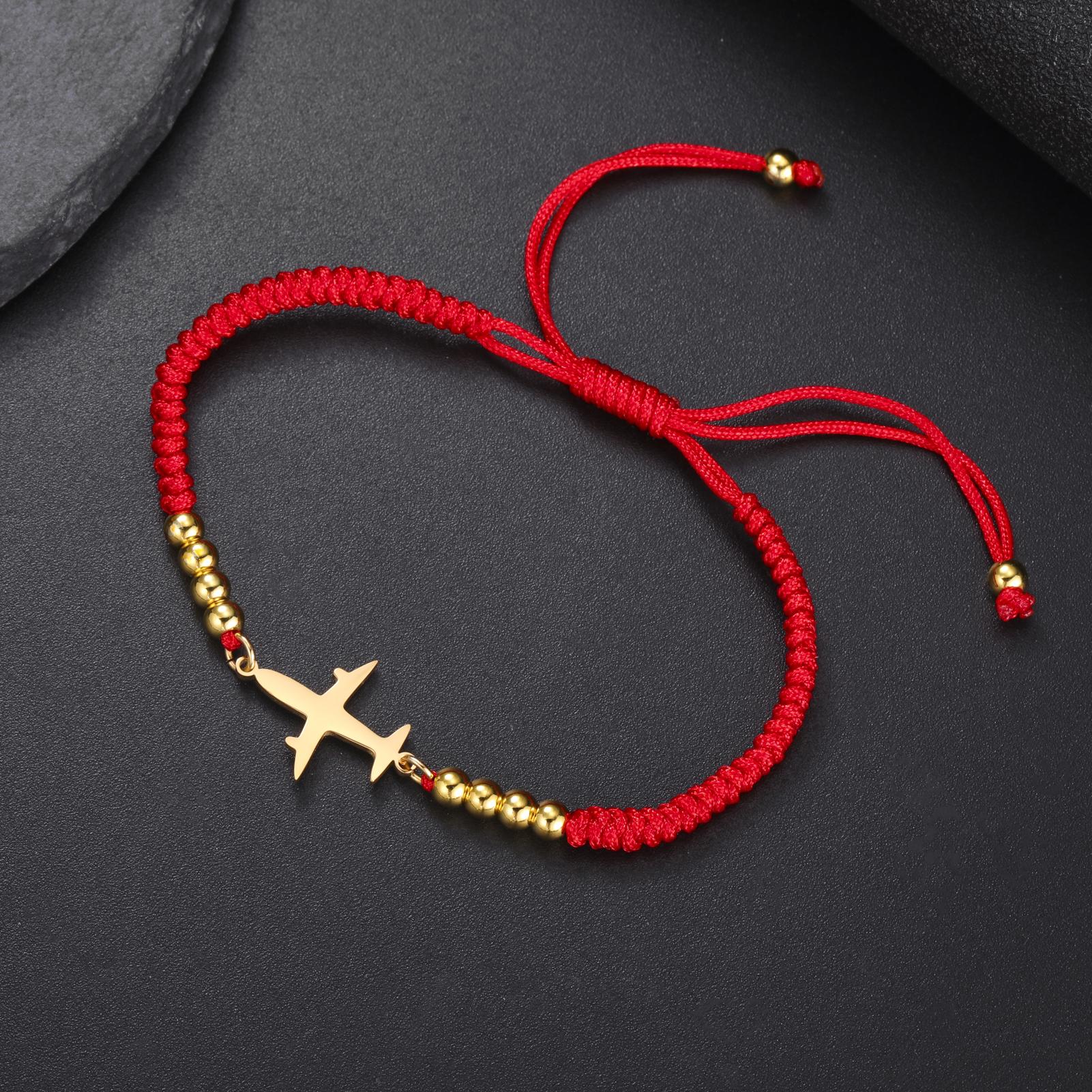 LIKGREAT Airplane Bracelet for Women Men Aircraft Adjustable Rope Chain Pilot Flying Aviation Amulet Jewelry Graduation Gifts adjustable
LIKGREAT Airplane Bracelet for Women Men Aircraft Adjustable Rope Chain Pilot Flying Aviation Amulet Jewelry Graduation Gifts adjustable