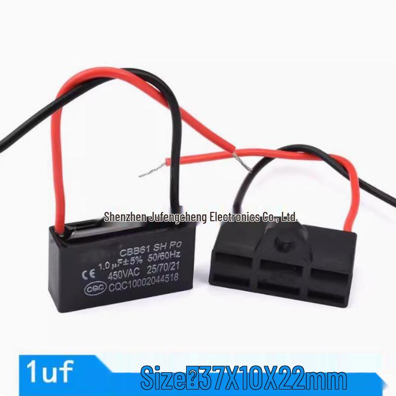 CBB61 Fan Start Capacitor: 1-5uF, 450V/500V
CBB61 Fan Start Capacitor: 1-5uF, 450V/500V