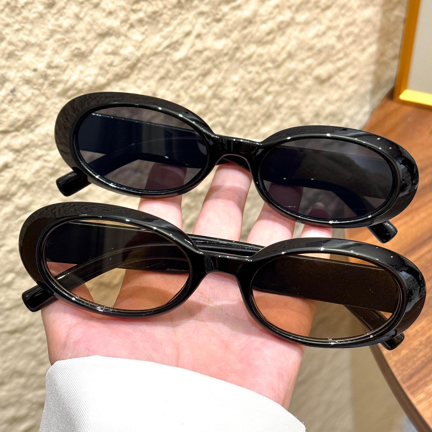 2Pcs Sunglasses Women Oval Sun Glasses Retro Style Glasses Outdoor Casual Decorative Glasses
2Pcs Sunglasses Women Oval Sun Glasses Retro Style Glasses Outdoor Casual Decorative Glasses