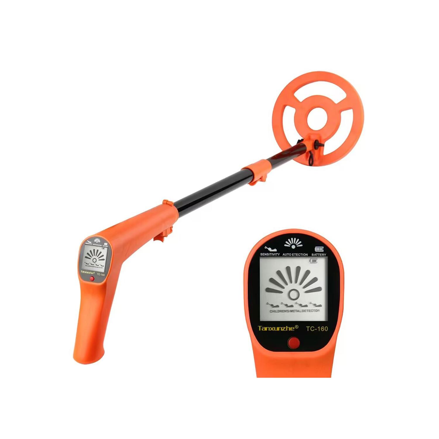 Kids Metal Detector Adjustable 27.5-37.8 Inch Lightweight 6.5 Coin LCD Display Outdoor Gold Treasure Finder
Kids Metal Detector Adjustable 27.5-37.8 Inch Lightweight 6.5 Coin LCD Display Outdoor Gold Treasure Finder