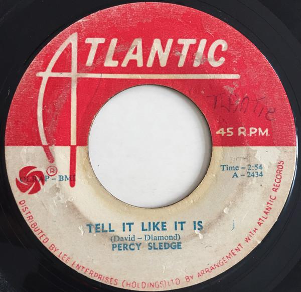 7inch Record PERCY SLEDGE - Tell It Like It Is / Just Out Of Re 2434 Atlantic Jamaica Soul/Funk Used
7inch Record PERCY SLEDGE - Tell It Like It Is / Just Out Of Re 2434 Atlantic Jamaica Soul/Funk Used