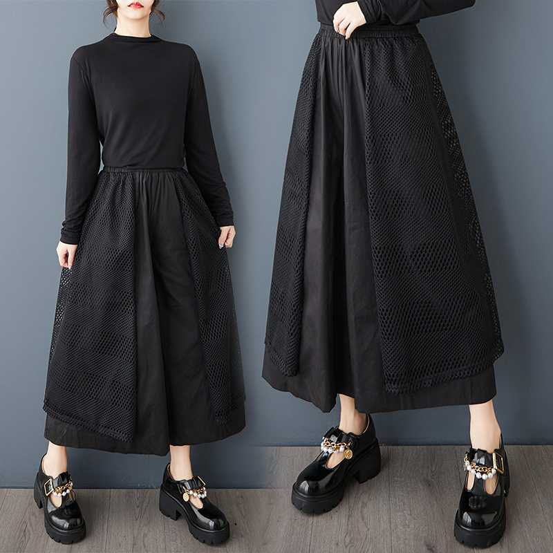 Nine-inch Pants Wide-leg Pants Drape Pants and Skirts for Spring and Autumn one size чорний
Nine-inch Pants Wide-leg Pants Drape Pants and Skirts for Spring and Autumn one size чорний