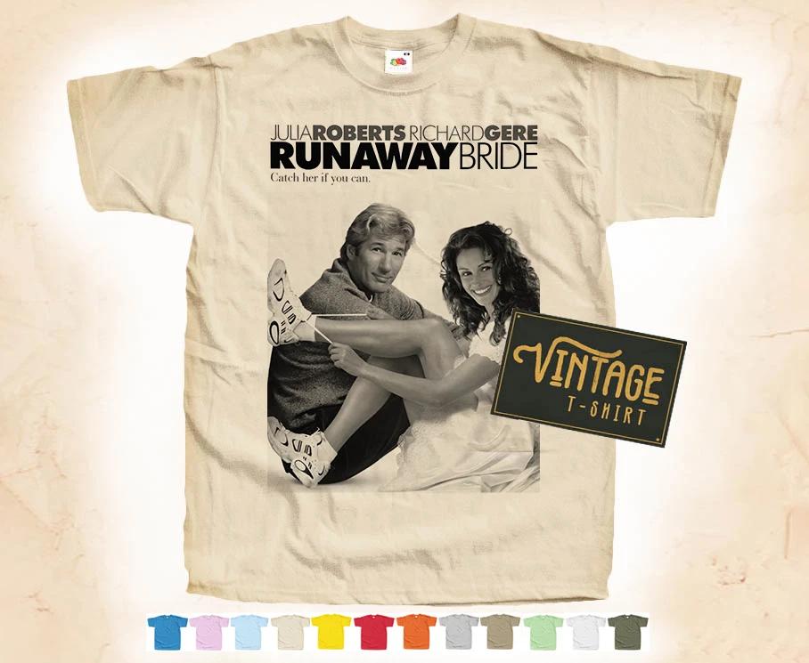 Black Print RUNAWAY BRIDE T-SHIRT Tee Vintage Poster 12 Colors S-5XL M
Black Print RUNAWAY BRIDE T-SHIRT Tee Vintage Poster 12 Colors S-5XL M