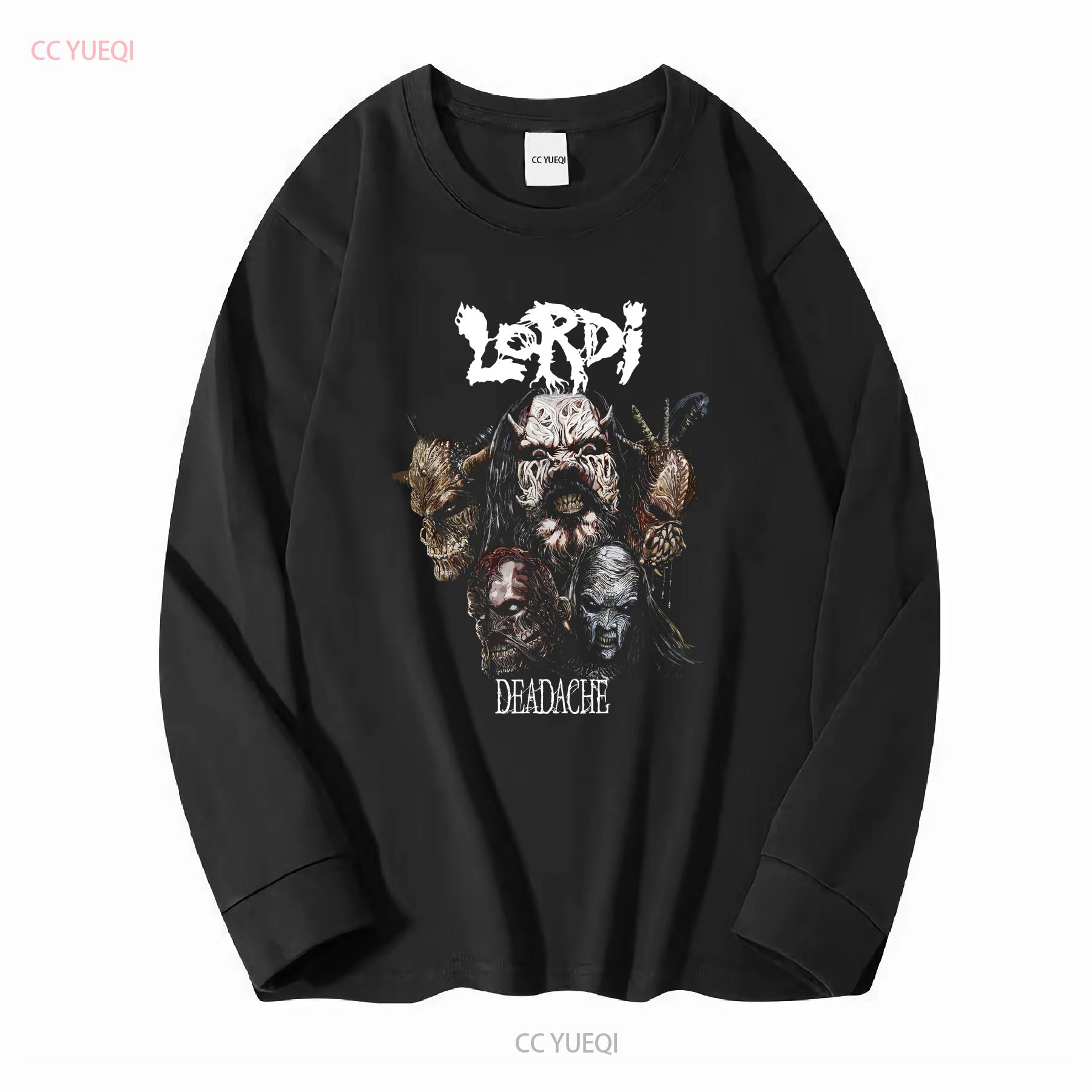 Lordi Deadache 90s 00s Concert Tour Metal Band Black T Shirt faded vintage Washed Breathable Unisex Soft streetwear Casual S
Lordi Deadache 90s 00s Concert Tour Metal Band Black T Shirt faded vintage Washed Breathable Unisex Soft streetwear Casual S