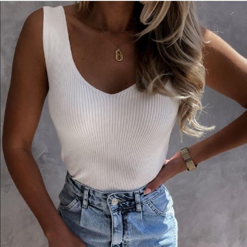 Женский однотонный базовый жилет без рукавов с ребристым узором, топы облегающего кроя, большие размеры XS белый
Женский однотонный базовый жилет без рукавов с ребристым узором, топы облегающего кроя, большие размеры XS белый