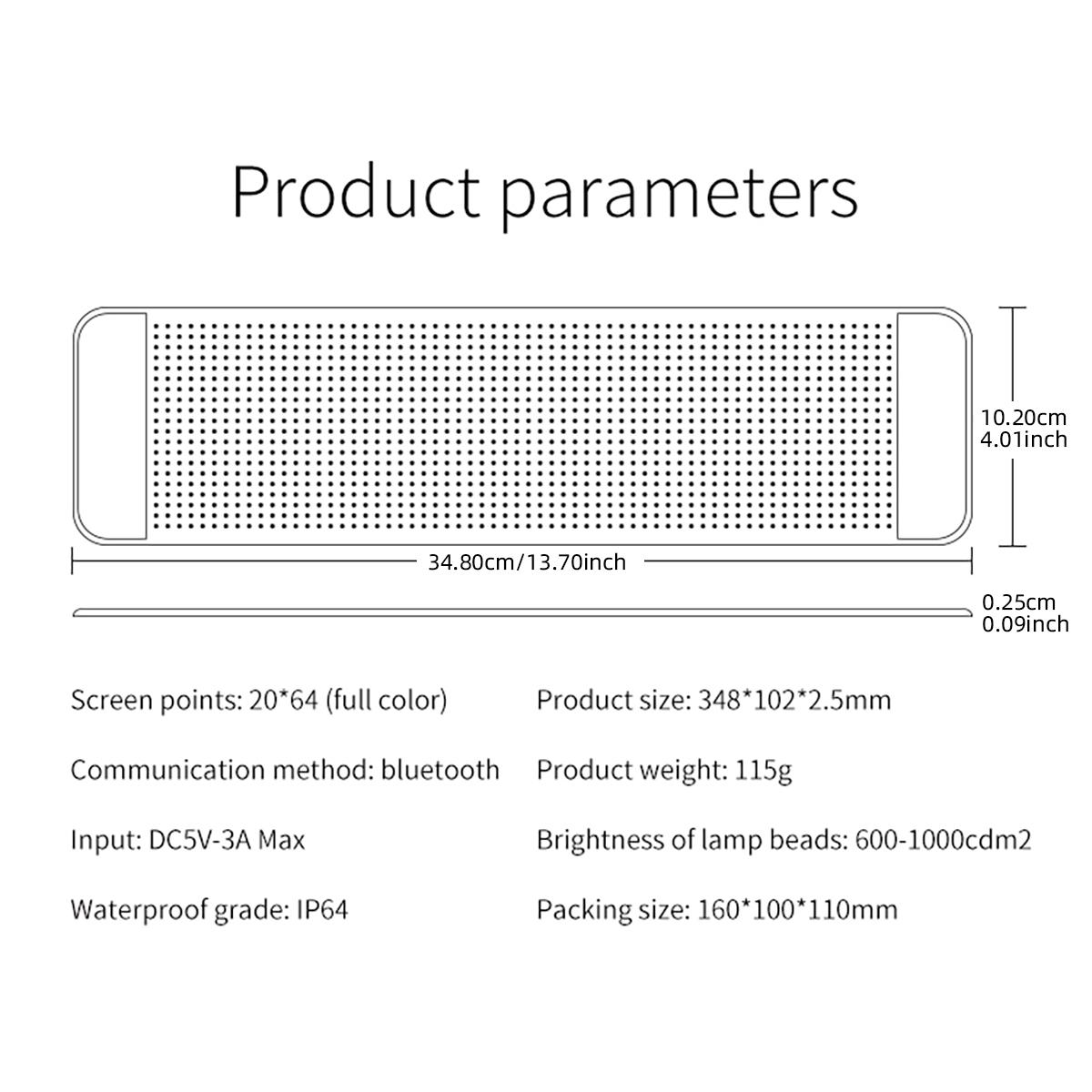 2025 Динамический Глаз Дьявола Грузовик Лобовое стекло Прокрутка Реклама Автомобильная Светодиодная Матрица Пиксельная Доска ПРИЛОЖЕНИЕ Пульт Дистанционного Управления DIY RGB
2025 Динамический Глаз Дьявола Грузовик Лобовое стекло Прокрутка Реклама Автомобильная Светодиодная Матрица Пиксельная Доска ПРИЛОЖЕНИЕ Пульт Дистанционного Управления DIY RGB