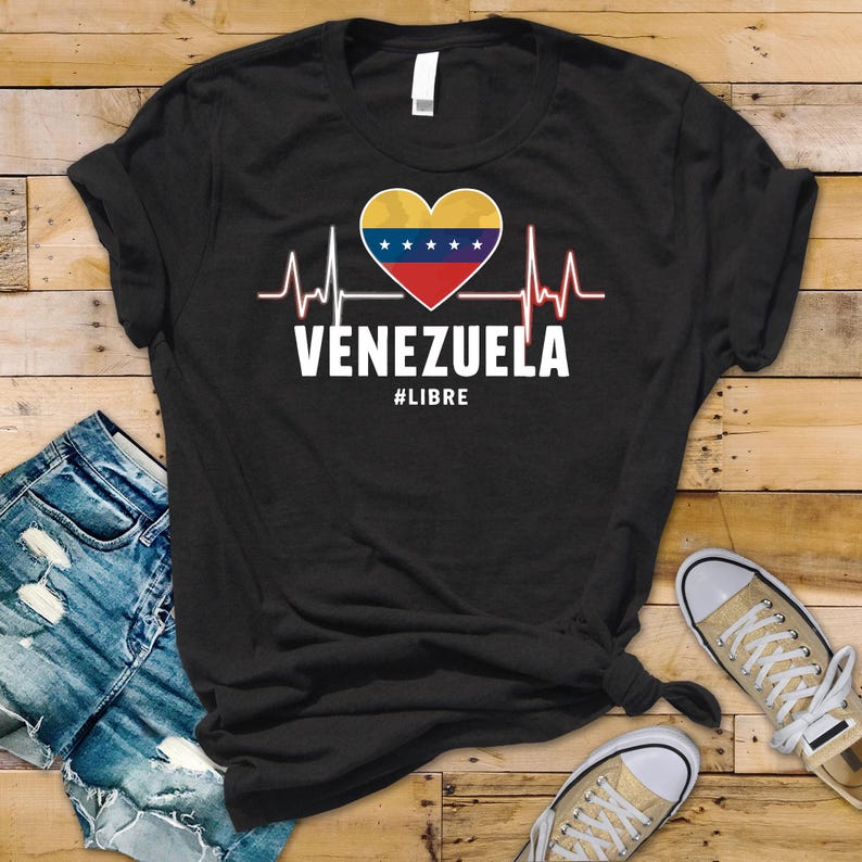 Venezuelan Flag Heartbeat T-shirt Design Pride Sublimation Cotton Round-neck Short-sleeved All-season Shirt - Men s Summer Co... 5XL різнокольоровий
Venezuelan Flag Heartbeat T-shirt Design Pride Sublimation Cotton Round-neck Short-sleeved All-season Shirt - Men s Summer Co... 5XL різнокольоровий