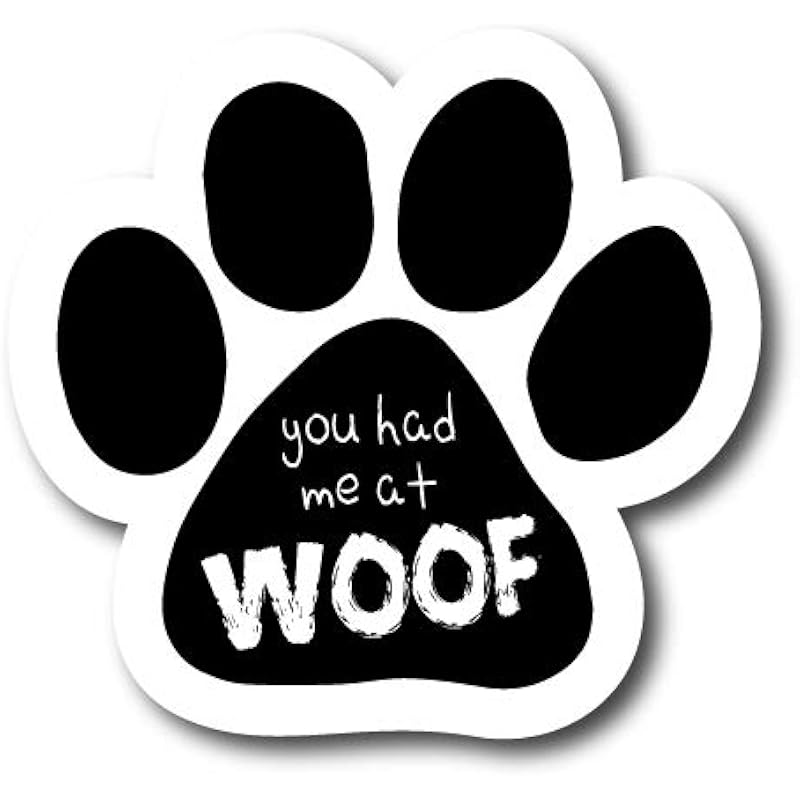Magnet Me Up You Had Me at Woof Pawprint Magnet Decal, 3-дюймовый сверхпрочный автомобильный магнит для автомобиля, грузовика, внедорожника 1pc
Magnet Me Up You Had Me at Woof Pawprint Magnet Decal, 3-дюймовый сверхпрочный автомобильный магнит для автомобиля, грузовика, внедорожника 1pc