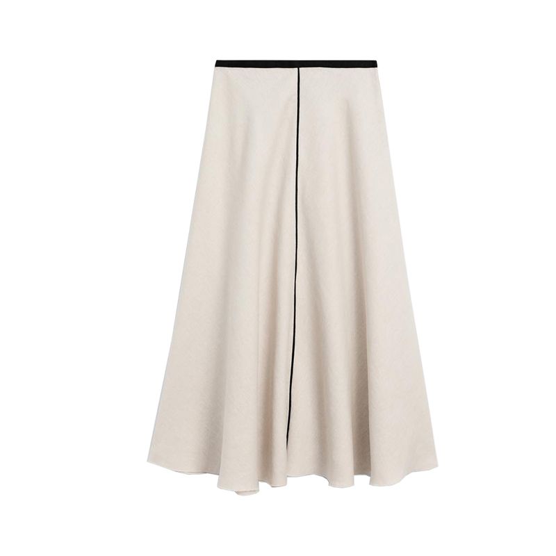 MD Spring and Summer Women s Clothing Italian Style Minimalist Style Elegant Ol Work Clothing Style Linen Blended Skirt 5239586 Stone Cyan L
MD Spring and Summer Women s Clothing Italian Style Minimalist Style Elegant Ol Work Clothing Style Linen Blended Skirt 5239586 Stone Cyan L