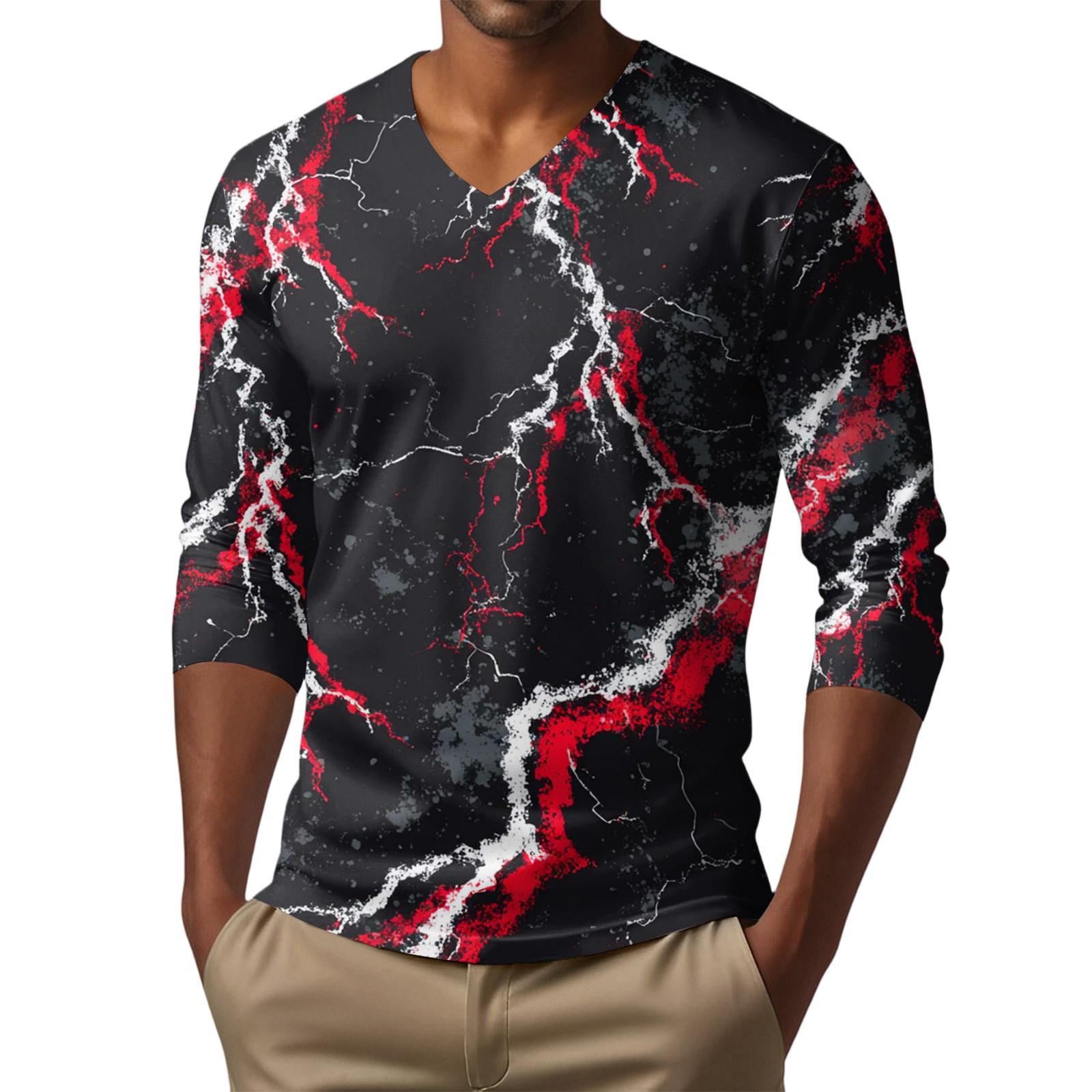 Мужская футболка с V-образным вырезом, повседневная, модная, с принтом, с длинным рукавом XXL белый
Мужская футболка с V-образным вырезом, повседневная, модная, с принтом, с длинным рукавом XXL белый