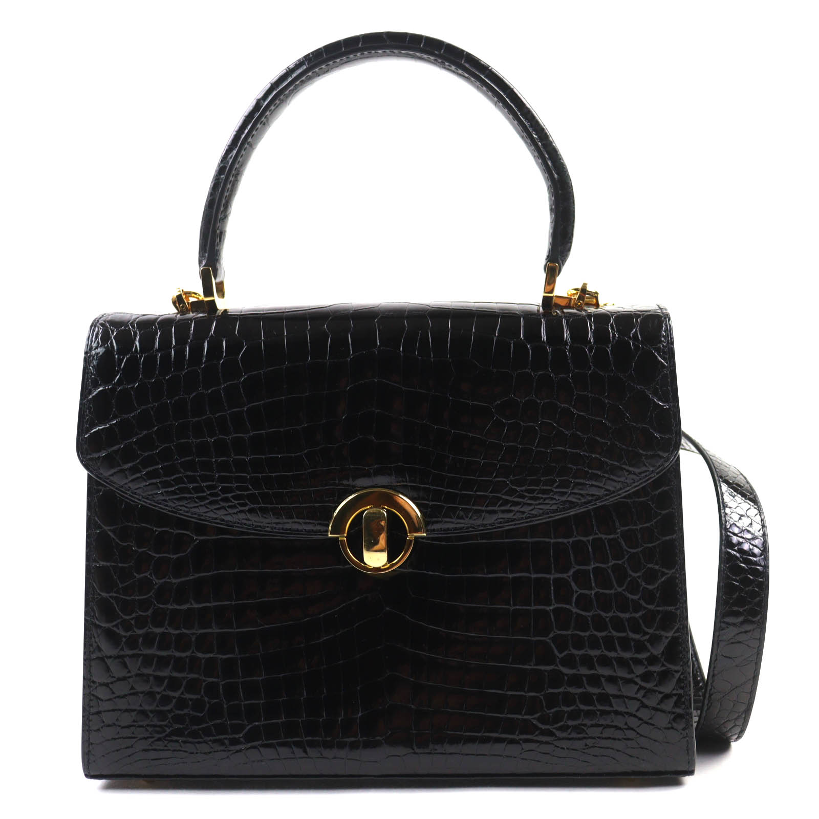 Чудова чорна шкіряна сумка KWANPEN під крокодила для жінок, б/в
Чудова чорна шкіряна сумка KWANPEN під крокодила для жінок, б/в