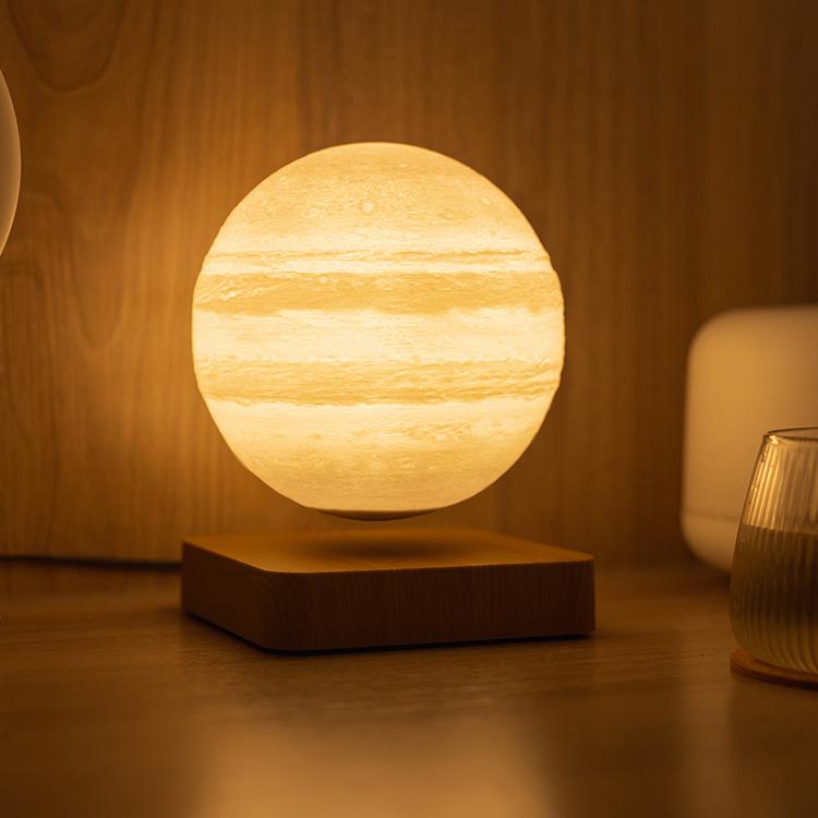 14cm Magnetic Levitation Jupiter Moon Night Lamp Dark Wood Grain
14cm Magnetic Levitation Jupiter Moon Night Lamp Dark Wood Grain