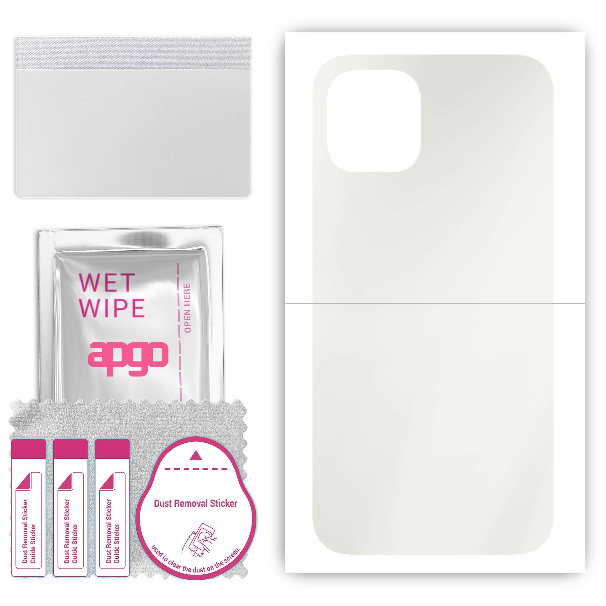 apgo MATTE Protective Skin Sticker для задньої панелі, сумісний з Apple iPhone 12, Wrap Film, Hydrogel Film, гнучкий, м’який ТПУ з позиціонуючим шаром e
apgo MATTE Protective Skin Sticker для задньої панелі, сумісний з Apple iPhone 12, Wrap Film, Hydrogel Film, гнучкий, м’який ТПУ з позиціонуючим шаром e