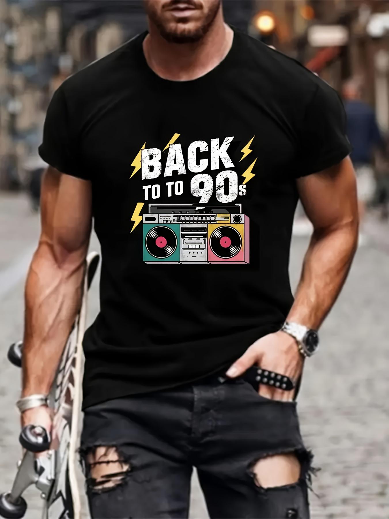 Men s Casual T-shirt with 90s Tape Recorder Pattern Printed on Summer Knitted Fabric, Suitable for Adults with Short Sleeves ... S разноцветный
Men s Casual T-shirt with 90s Tape Recorder Pattern Printed on Summer Knitted Fabric, Suitable for Adults with Short Sleeves ... S разноцветный