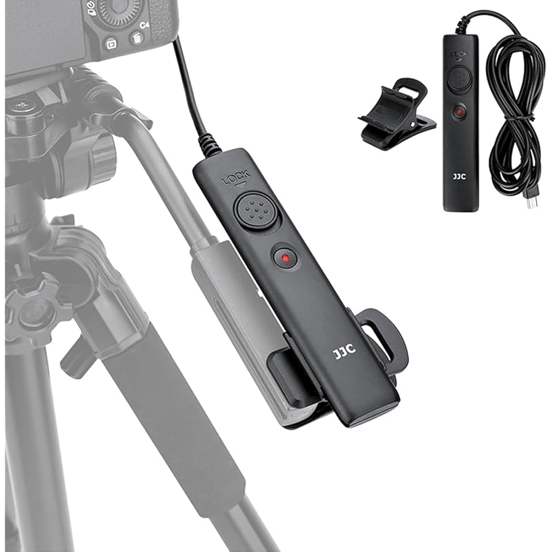 JJC 1.5m extension sony RM-VPR1 remote commander compatible shutter remote control remote release remote control code A7RV A7IV III II A7SIII A7RIV
JJC 1.5m extension sony RM-VPR1 remote commander compatible shutter remote control remote release remote control code A7RV A7IV III II A7SIII A7RIV