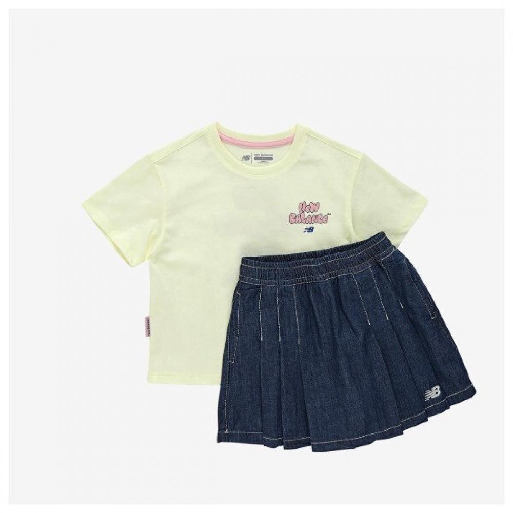 New Balance Kids Play Denim Иллюстрация с коротким рукавом Джинсовая юбка Set Up Nk (31)Light Yellow/100
New Balance Kids Play Denim Иллюстрация с коротким рукавом Джинсовая юбка Set Up Nk (31)Light Yellow/100