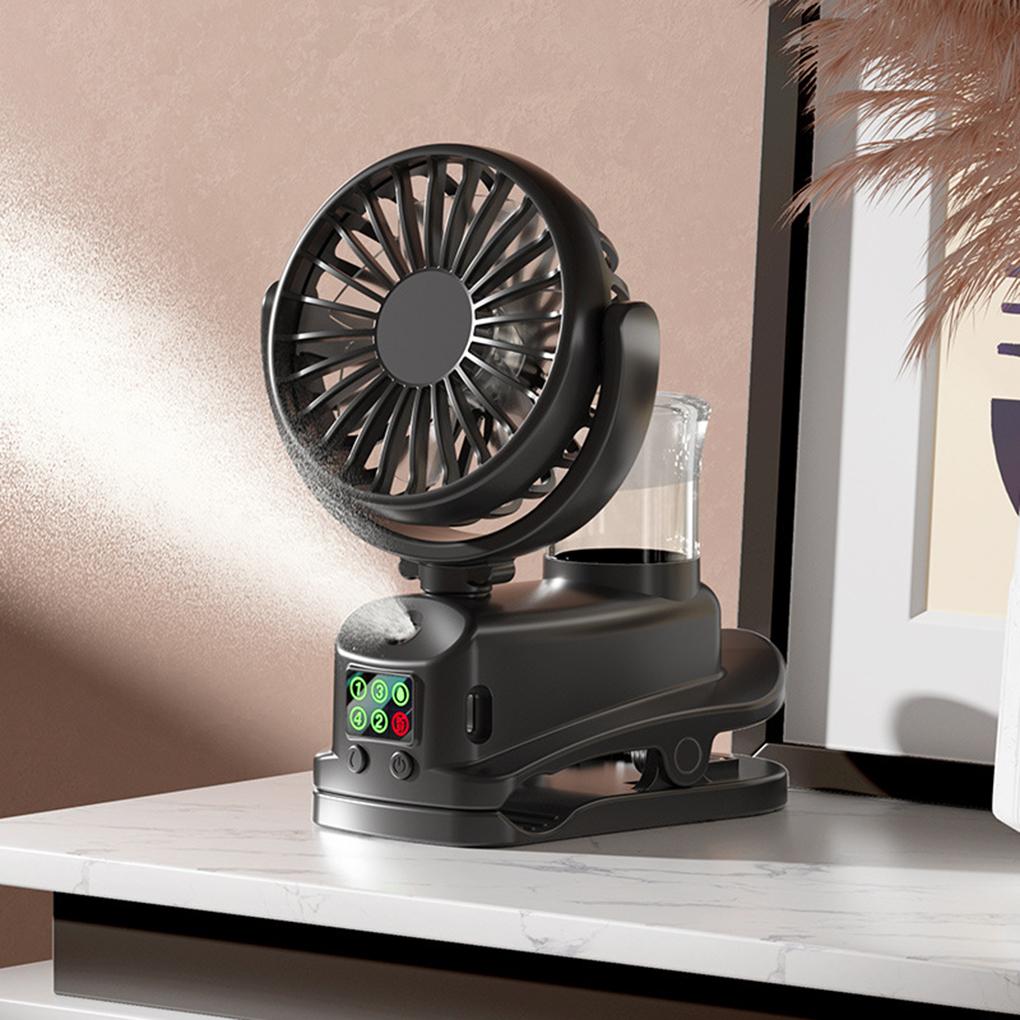 Four-speed Spray Fan with Charging Capability Mini Fan with Pedestal Clip Suitable for Home and Office Use Compact for Outdoor чорний
Four-speed Spray Fan with Charging Capability Mini Fan with Pedestal Clip Suitable for Home and Office Use Compact for Outdoor чорний