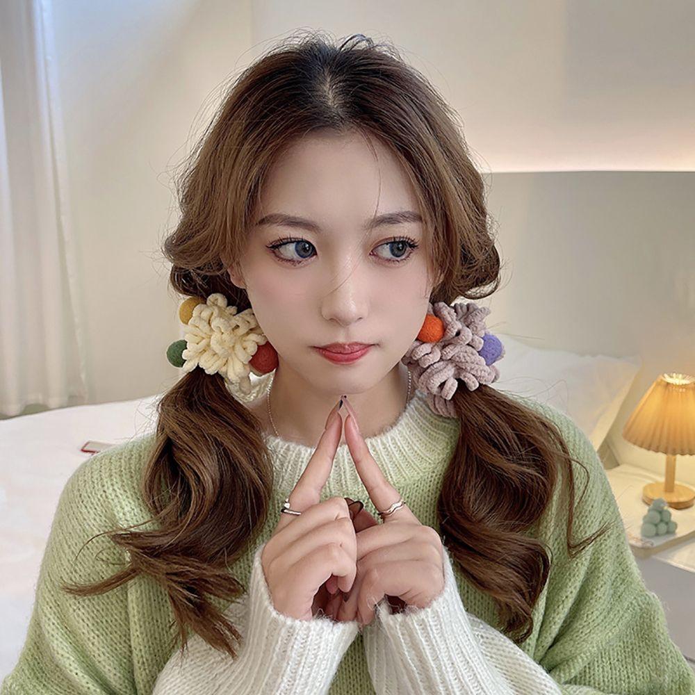 Female Hair Ring Ponytail Holder Women Hair Ring Towel Mop Scrunchies Korean Style Hair Rope синий
Female Hair Ring Ponytail Holder Women Hair Ring Towel Mop Scrunchies Korean Style Hair Rope синий