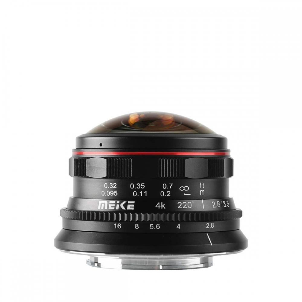 Сверхширокоугольный круглый объектив Meike MK-3.5 мм f 2.8 используется в Olympus Matsushita Lumix MFT Micro 43
Сверхширокоугольный круглый объектив Meike MK-3.5 мм f 2.8 используется в Olympus Matsushita Lumix MFT Micro 43