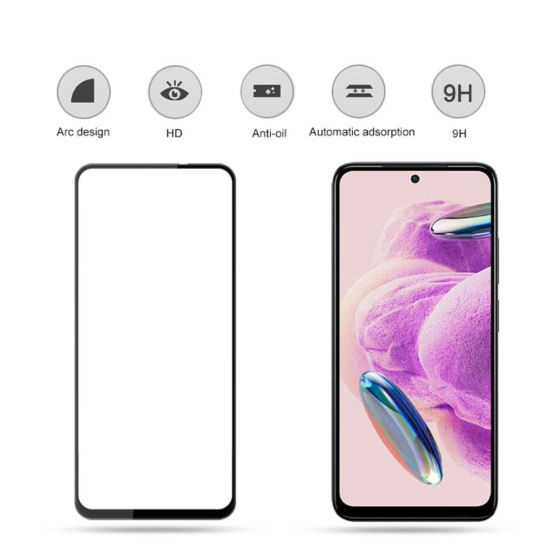 MOCOLO For Xiaomi Redmi Note 12S 4G Silk Printing Tempered Glass Secondary Hardening Full Screen Protector Black
MOCOLO For Xiaomi Redmi Note 12S 4G Silk Printing Tempered Glass Secondary Hardening Full Screen Protector Black
