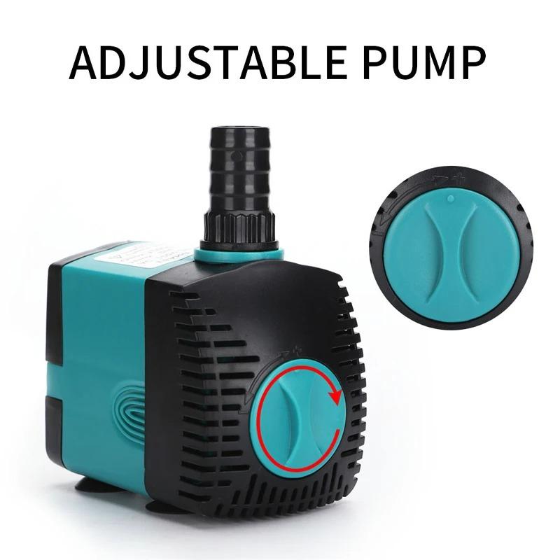 60/50/35/25/15/10/6/3W Ultra-Quiet Submersible Water Fountain Pump Filter Fish Pond Aquarium Water Pump Tank Fountain 220V-240V EU PLUG
60/50/35/25/15/10/6/3W Ultra-Quiet Submersible Water Fountain Pump Filter Fish Pond Aquarium Water Pump Tank Fountain 220V-240V EU PLUG