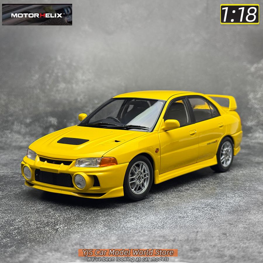 MOTORHELIX MH 1/18 New Mitsubishi Lancer Evolution IV Generation EVO 4 alloy car model sports car static decoration collection жовтий
MOTORHELIX MH 1/18 New Mitsubishi Lancer Evolution IV Generation EVO 4 alloy car model sports car static decoration collection жовтий