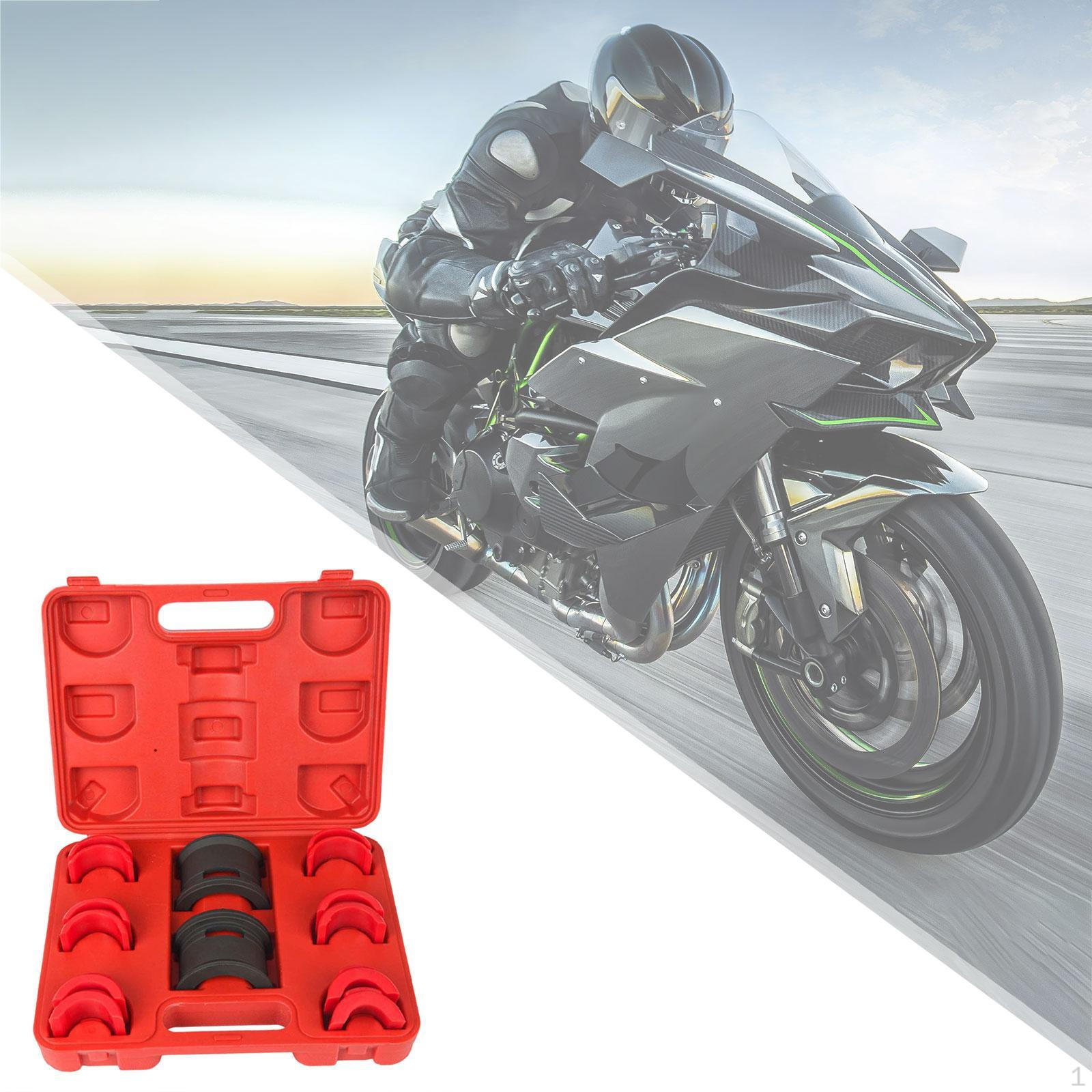 14Pcs Motorcycle Fork Seal Driver Tool Kit Replace Professional Practical Easy to Install Sturdy
14Pcs Motorcycle Fork Seal Driver Tool Kit Replace Professional Practical Easy to Install Sturdy