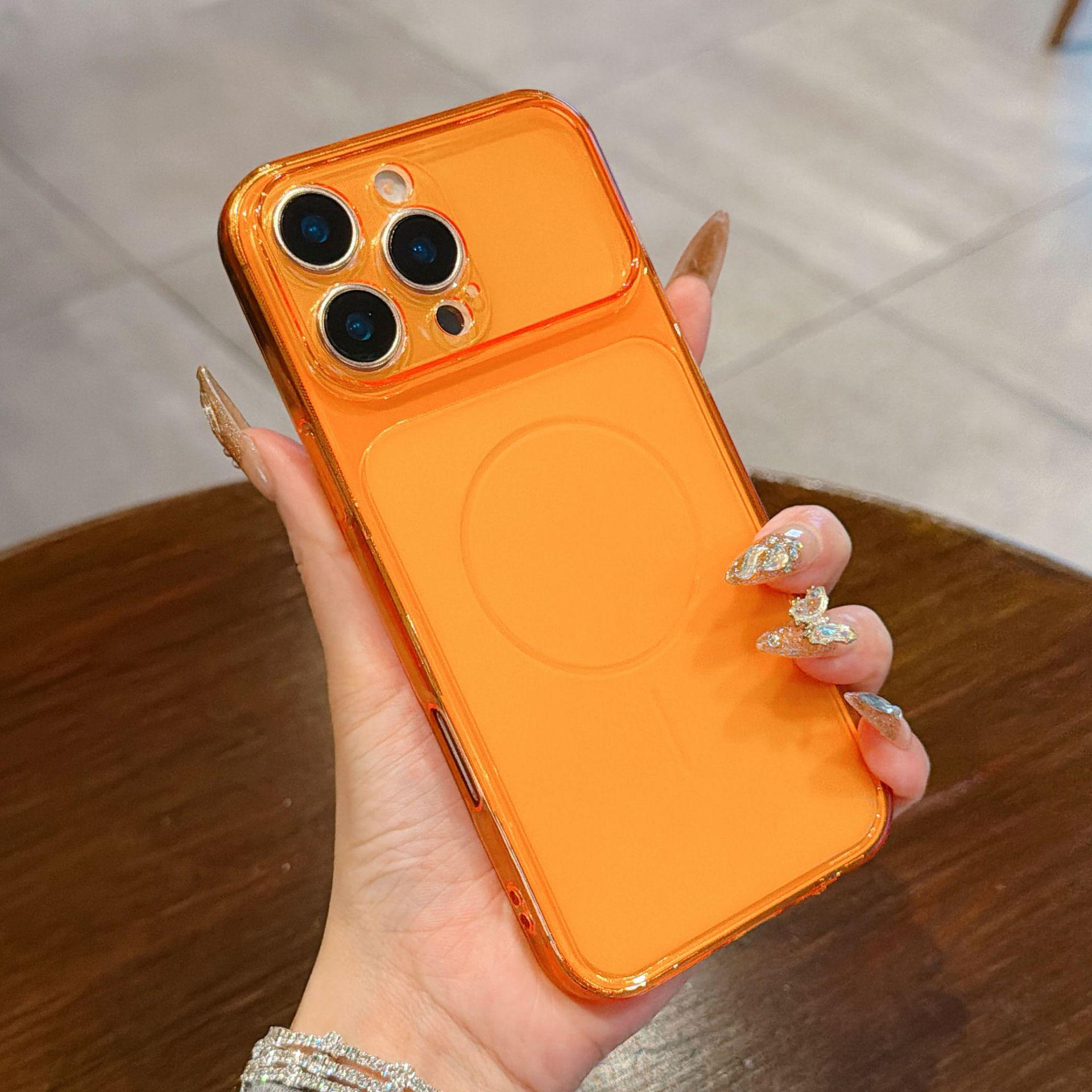 Frosted Translucent Soft Phone Case for iPhone 17 Pro Max with Precise Cutouts 13 оранжевый
Frosted Translucent Soft Phone Case for iPhone 17 Pro Max with Precise Cutouts 13 оранжевый
