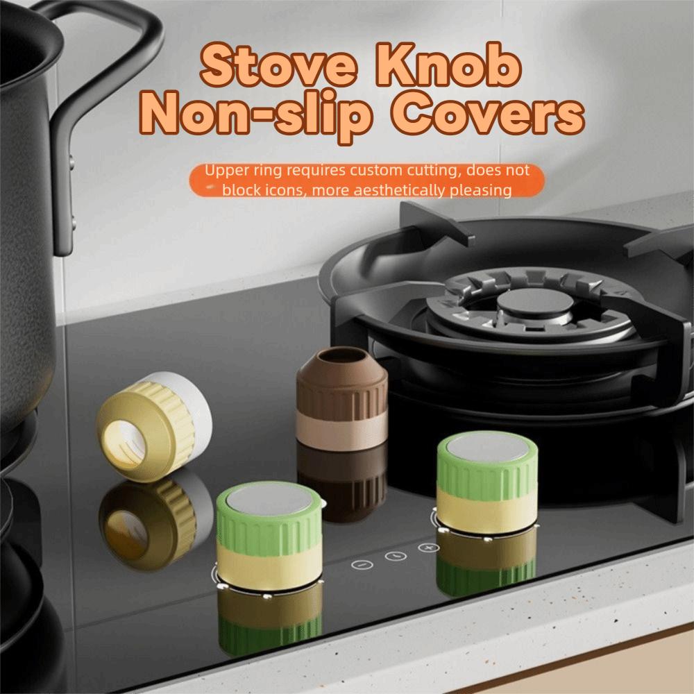 4Pcs Heat-Resistant Stove Knob Non-slip Covers Silicone Ball-shaped Handle Caps Hot Water Heaters кавовий
4Pcs Heat-Resistant Stove Knob Non-slip Covers Silicone Ball-shaped Handle Caps Hot Water Heaters кавовий