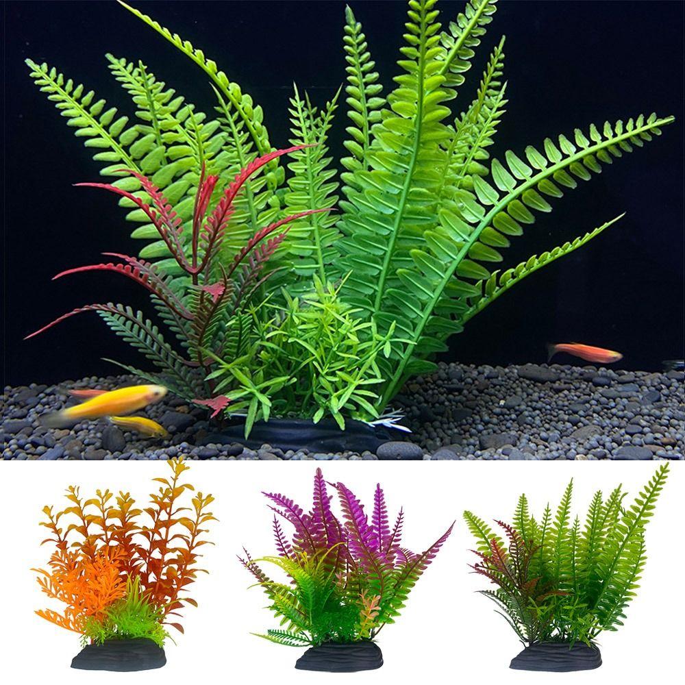 Landscape Making Plastic Water Plant Artificial Plants Fish Tank Grass Artificial Aquatic Weeds 6 
Landscape Making Plastic Water Plant Artificial Plants Fish Tank Grass Artificial Aquatic Weeds 6