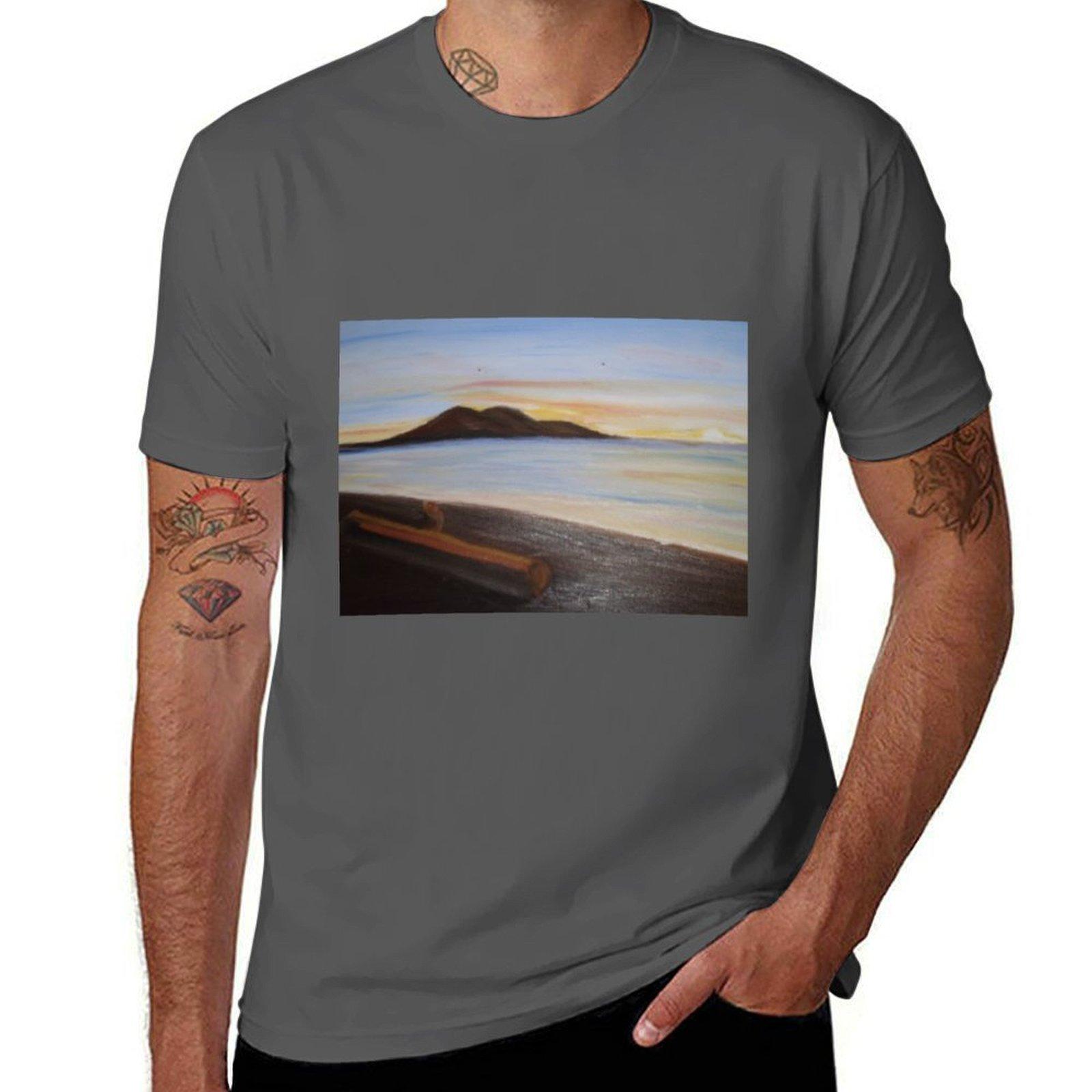 Kapiti Coast by Sunset From Waikanae Beach Oil Painting by Sylvie Eymin T-Shirt t shirts cotton 100% T-Shirt 4XL
Kapiti Coast by Sunset From Waikanae Beach Oil Painting by Sylvie Eymin T-Shirt t shirts cotton 100% T-Shirt 4XL