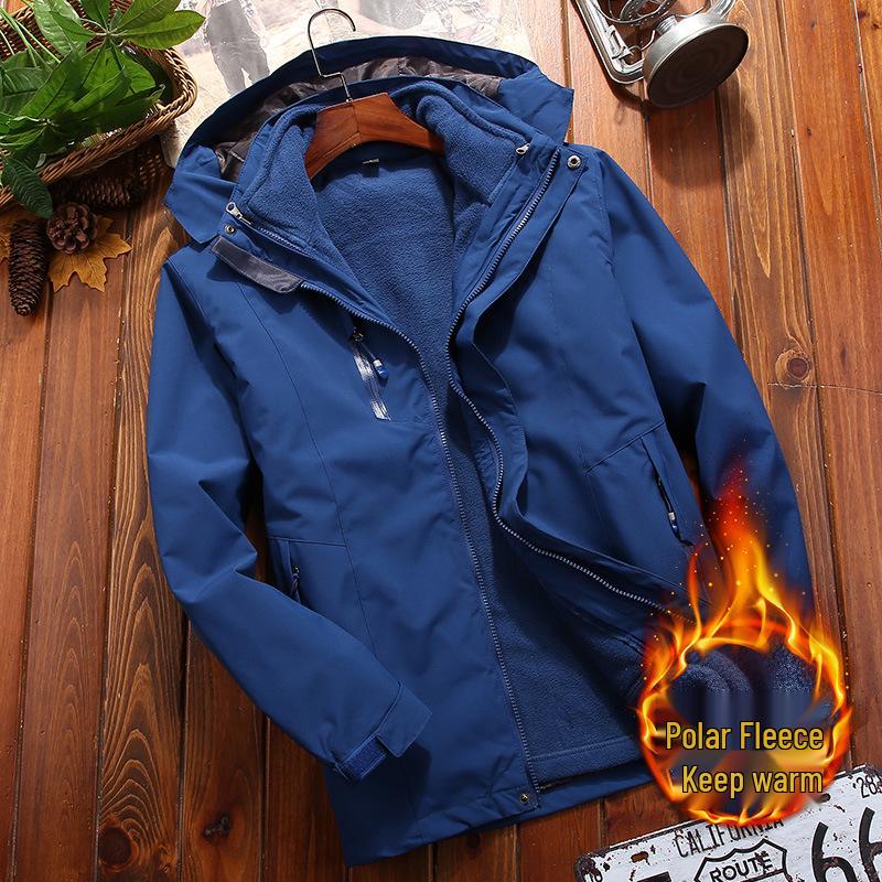 Couple s Two-Piece Windbreaker Set: Women s Outdoor Multifunctional Cold-Resistant Mountaineering Jacket Suit, Plus Size with Logo. 3XL
Couple s Two-Piece Windbreaker Set: Women s Outdoor Multifunctional Cold-Resistant Mountaineering Jacket Suit, Plus Size with Logo. 3XL