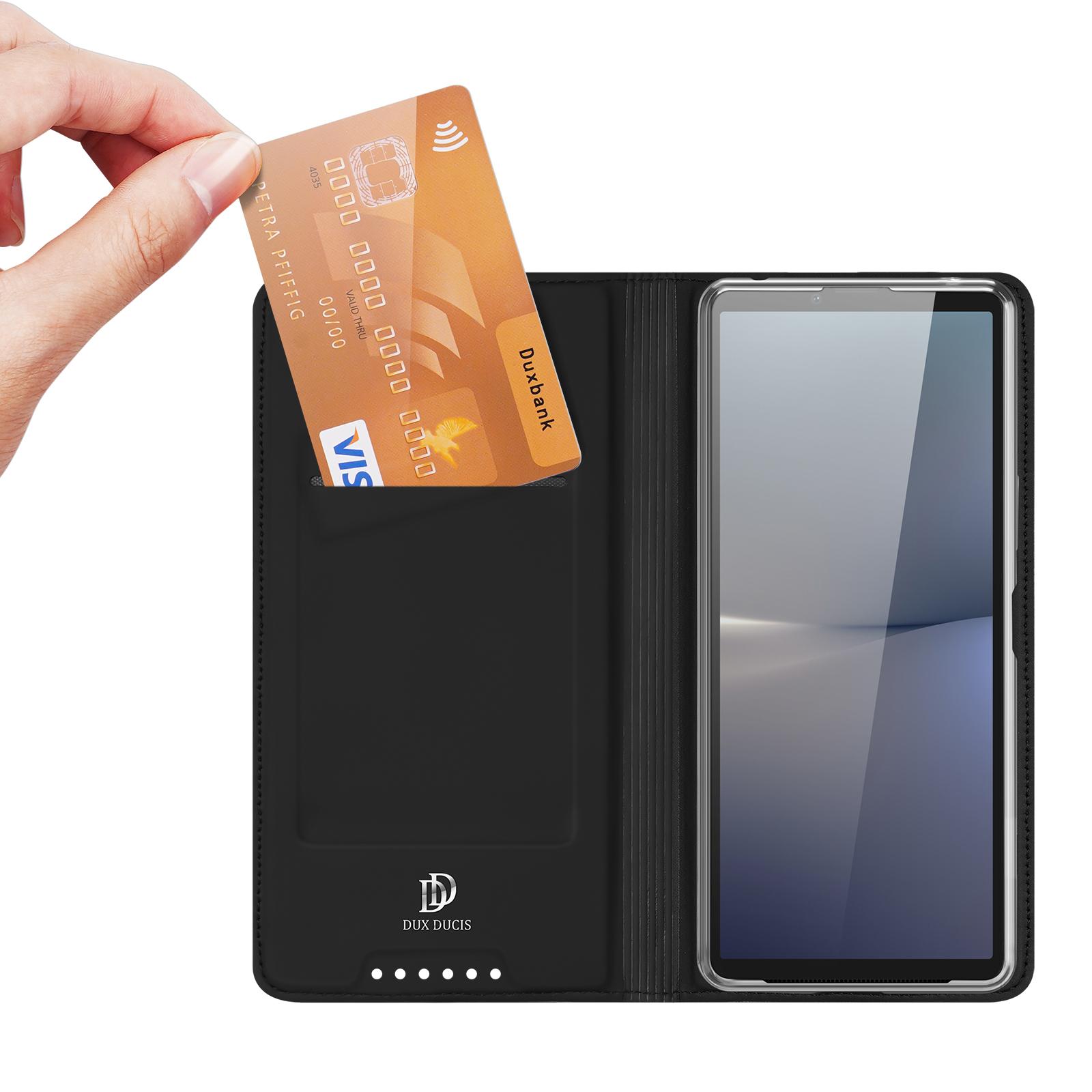 DUX DUCIS Skin Pro Series For Sony Xperia 10 VI PU Leather Case with Support Stand and Card Slot Black
DUX DUCIS Skin Pro Series For Sony Xperia 10 VI PU Leather Case with Support Stand and Card Slot Black