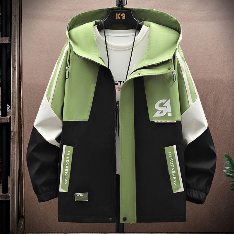 Men s Fleece-Lined Hooded Jacket - Winter/Autumn, Korean Style, Teen/Student, Fake Two-Piece, Thickened XXXL (175-195 kg)
Men s Fleece-Lined Hooded Jacket - Winter/Autumn, Korean Style, Teen/Student, Fake Two-Piece, Thickened XXXL (175-195 kg)