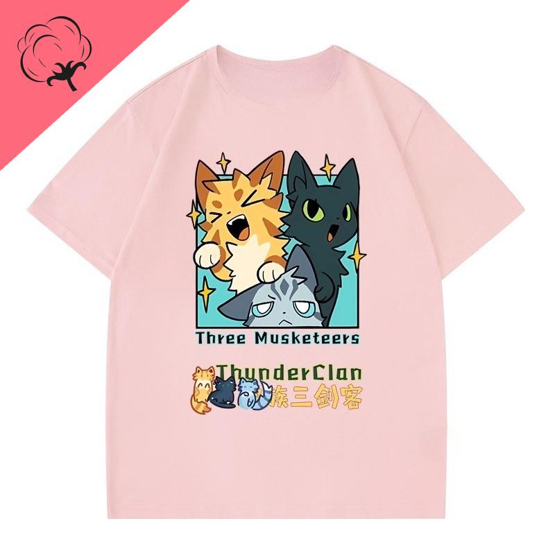 New Style Warrior Cats T Shirt Hot Sale Cat Lover Tee Short Sleeve Cotton Crewneck Kawaii Popular Y2k Clothes Women Tops S
New Style Warrior Cats T Shirt Hot Sale Cat Lover Tee Short Sleeve Cotton Crewneck Kawaii Popular Y2k Clothes Women Tops S