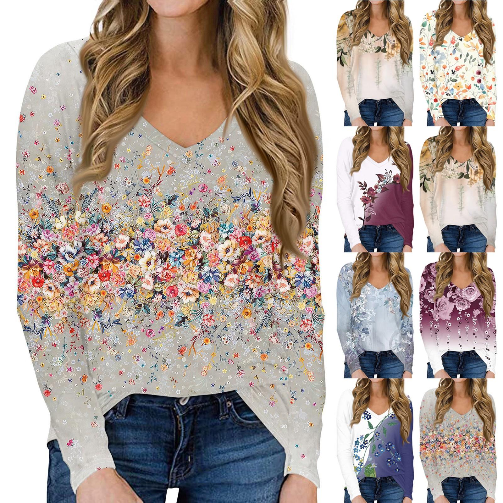 Женская повседневная футболка с длинными рукавами и V-образным вырезом, топ, пуловер
Женская повседневная футболка с длинными рукавами и V-образным вырезом, топ, пуловер