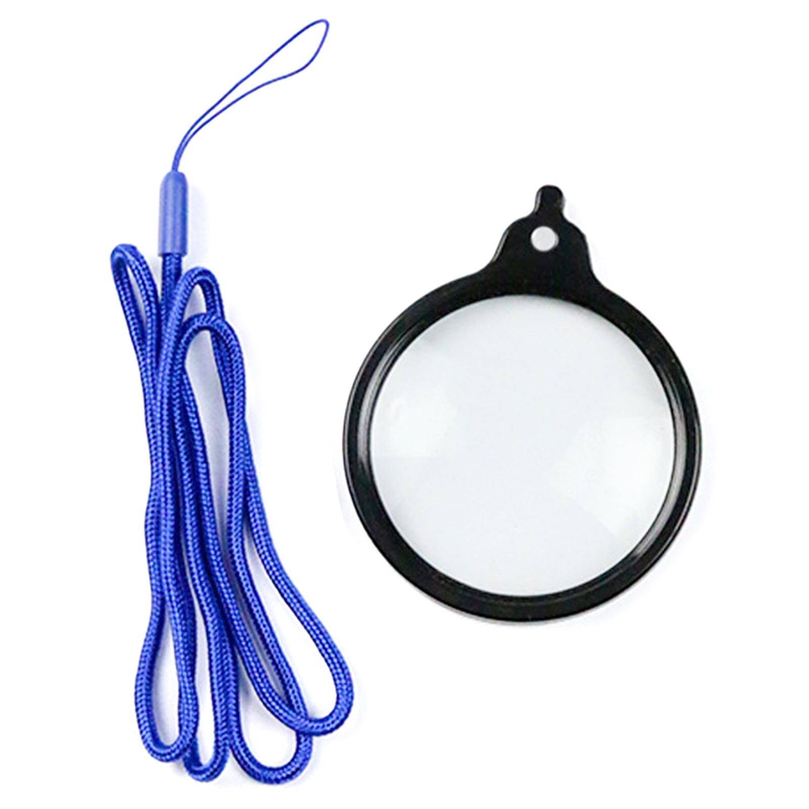 Magnifying Glass Clarities Neck Cord ABS Frame 60mm Lens For Detailed Observation Tasks синій
Magnifying Glass Clarities Neck Cord ABS Frame 60mm Lens For Detailed Observation Tasks синій