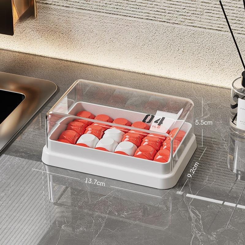 Light Luxury Countertop Soap Box Creative with Lid Drain Box Portable Household Toilet Bathroom Storage Soap Box білий
Light Luxury Countertop Soap Box Creative with Lid Drain Box Portable Household Toilet Bathroom Storage Soap Box білий