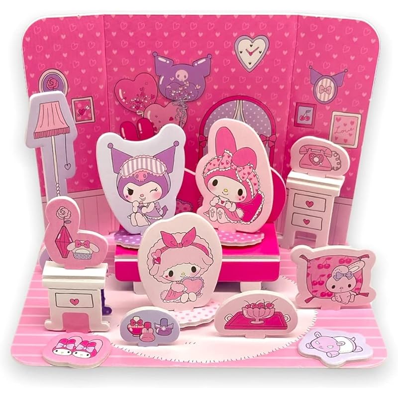 sanrio characters 3D paper puzzle 3D paper panel 3.5 inches tall x 5.1 inches long Width 3.7 inches (My Melody Girl Talk)
sanrio characters 3D paper puzzle 3D paper panel 3.5 inches tall x 5.1 inches long Width 3.7 inches (My Melody Girl Talk)