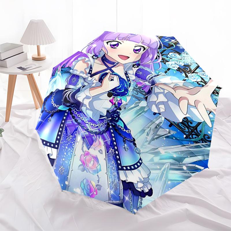 1pc Crystal Princess Outdoor Umbrella - Automatic Opening/Closing, Portable 3-Fold Design, 8-Rib Iron Frame, Perfect Gift for Fans, Travelers, Daily U
1pc Crystal Princess Outdoor Umbrella - Automatic Opening/Closing, Portable 3-Fold Design, 8-Rib Iron Frame, Perfect Gift for Fans, Travelers, Daily U