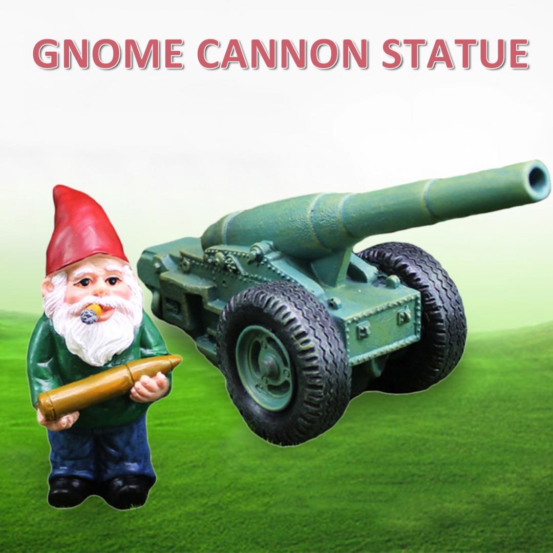 Aidier Gnome Cannon статуя украшения изделия из смолы открытый сад газон двор декор
Aidier Gnome Cannon статуя украшения изделия из смолы открытый сад газон двор декор