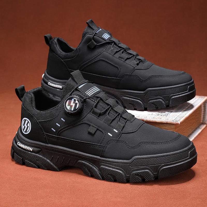 Низкие кроссовки на одной педали с вращающейся кнопкой, спортивные и повседневные, модные, уличные, водонепроницаемые, рабочие ботинки, мужская обувь, весна 2025, новинка 39
Низкие кроссовки на одной педали с вращающейся кнопкой, спортивные и повседневные, модные, уличные, водонепроницаемые, рабочие ботинки, мужская обувь, весна 2025, новинка 39