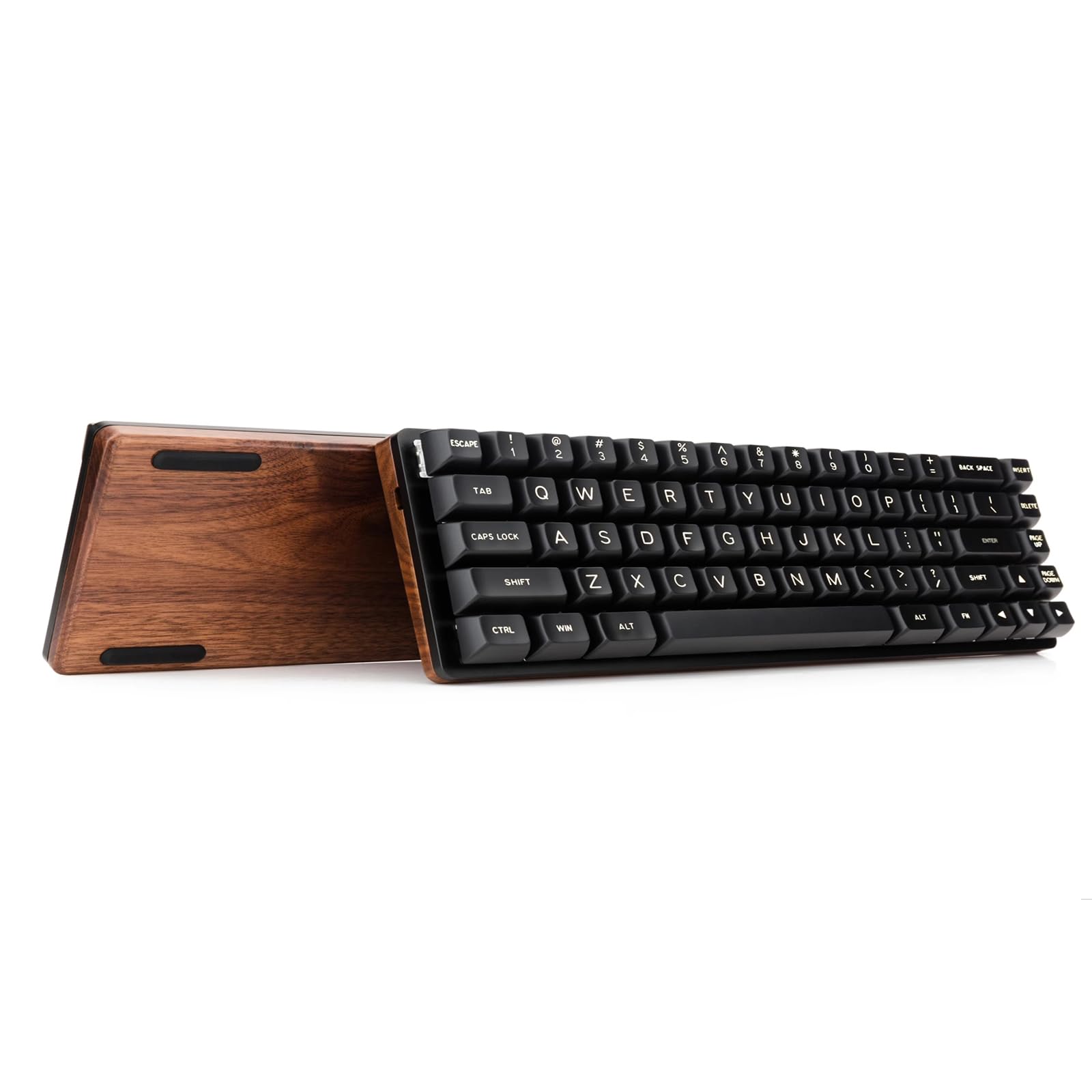 OUSEITECH M61 Wooden Wireless Keyboard Bluetooth Wired 67 Keys Mechanical Keyboard Wooden Keyboard Tenkeyless Hot Swap Compatible RGB Backlight USB
OUSEITECH M61 Wooden Wireless Keyboard Bluetooth Wired 67 Keys Mechanical Keyboard Wooden Keyboard Tenkeyless Hot Swap Compatible RGB Backlight USB