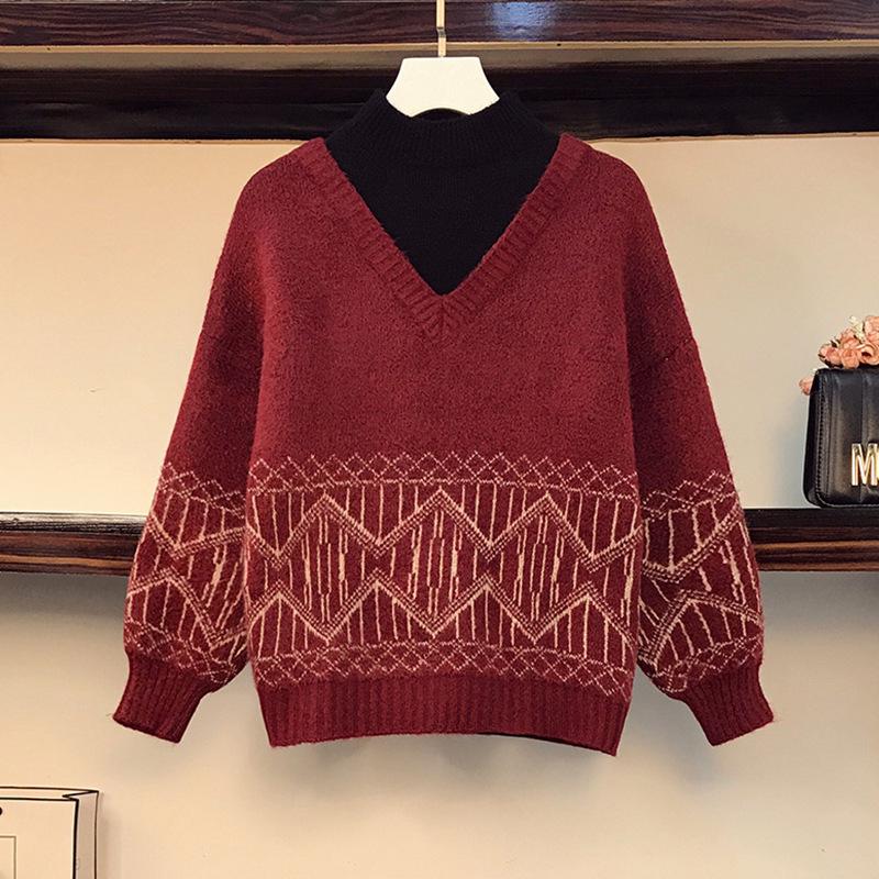 2025 Autumn/Winter Plus Size Trendy Two-Piece Women s Sweater XL червоний
2025 Autumn/Winter Plus Size Trendy Two-Piece Women s Sweater XL червоний