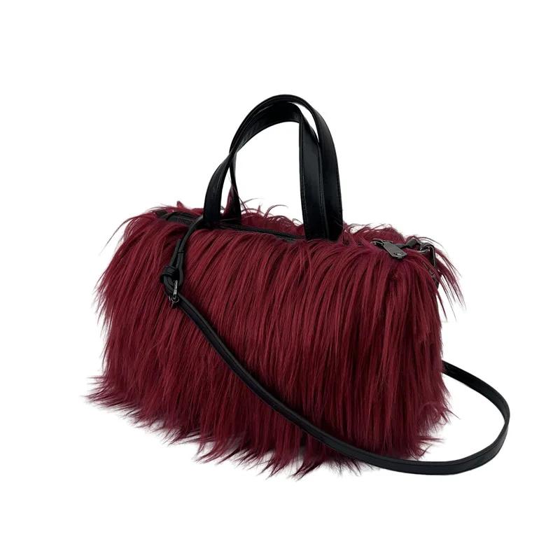 Fashion Y2k Style Plush Handbags for Women Faux Fur Pillow Shoulder Bag Cool Girls Tote Crossbody Bags Female Furry Purse
Fashion Y2k Style Plush Handbags for Women Faux Fur Pillow Shoulder Bag Cool Girls Tote Crossbody Bags Female Furry Purse